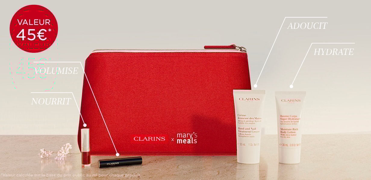 Clarins x Mary’s Meals